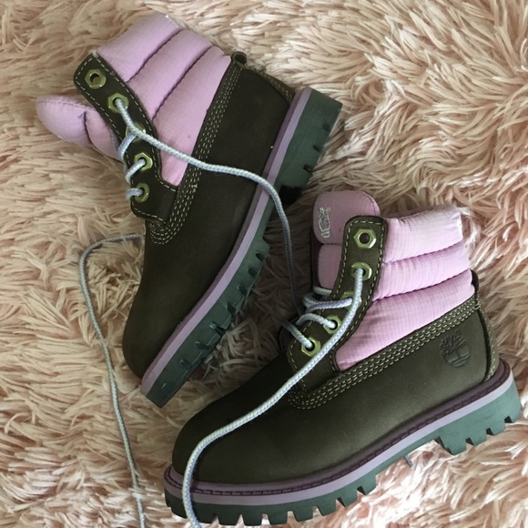 lavender timberland boots